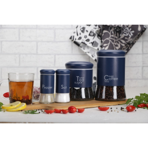 Pojemnik szklany GRENO 1000ml granat